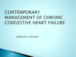contemporary management of chronic congestive heart failure