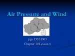 Wind and Air Pressure