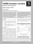 AANA Journal Course 3: Aortic stenosis: A review