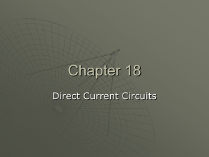 Direct-Current Circuits