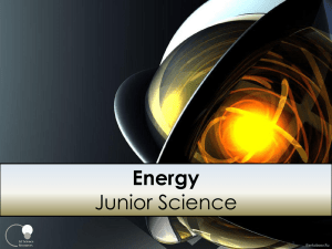 Energy - GZ @ Science Class Online