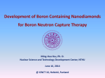 Normal tissues - 16th International Congress on Neutron Capture
