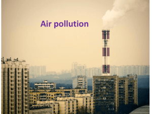 Air pollution