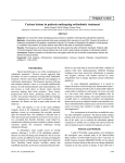 Carious lesions in patients undergoing orthodontic treatment