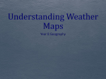 Understanding weather maps