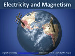 Electricity and Magnetism PowerPoint