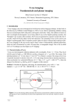 X-ray imaging: Fundamentals and planar imaging