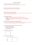 Electricity Study Guide What kinds of charges repel each other