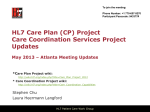Care Plan Project - HL7 Wiki