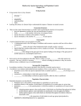 Biodiversity, Species Interactions, and Population Control Chapter