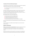 Termination of the Acute Inflammatory Response