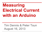 Measuring Electrical Current with an Arduino