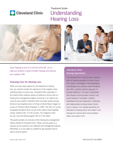 Understanding Hearing Loss