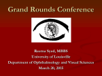 Grand Rounds - University of Louisville Ophthalmology