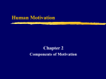 Components of Motivation