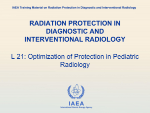 radiation protection in diagnostic radiology - RPOP