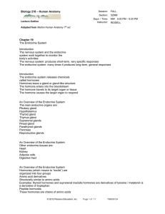 BIO 218 F 2012 CH 19 Martini Lecture Outine