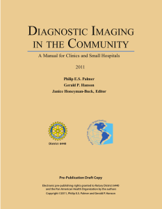 diagnostic imaging in the community