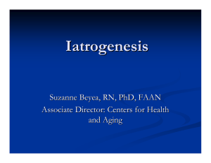 Iatrogenesis - Dartmouth