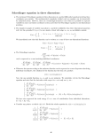 Schrodinger equation in three dimensions