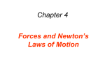 4.11 Equilibrium Application of Newton`s Laws of Motion