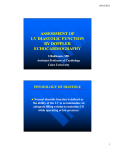 ASSESSMENT OF LV DIASTOLIC FUNCTION BY DOPPLER