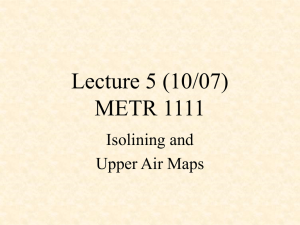 Lecture 5 (10/01) METR 1111