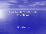 Oral Surgery And Oral Infections