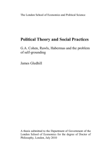 Political Theory and Social Practices