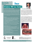 Orthodontic TMD Case Finishing - Straight Wire Orthodontic Studies