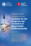 Guideline for the Diagnosis and Treatment of Hypertrophic