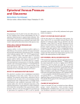 Episcleral Venous Pressure and Glaucoma