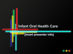 Infant Oral Health Care
