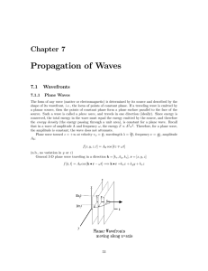 07 Propagation of Waves