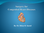 Surgery for Congenital Heart Diseases