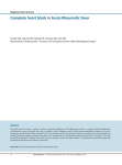 Complete heart block in Acute Rheumatic fever