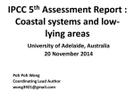 Coastal systems and low- lying areas