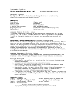 Motors and Generators Lab - University of Michigan SharePoint Portal