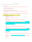 Part B Review Guide Endocrine System (Pages 997