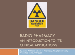 radio pharmacy an introduction to it`s clinical - al