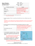 Exam 4 review key - Iowa State University