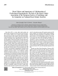 Heart Failure and Importance of Collaboration of