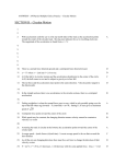 ANSWERS - AP Physics Multiple Choice Practice * Torque