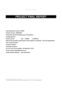 final report - Cordis