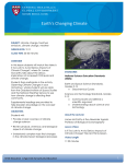Earth`s Changing Climate - The Center for Health and the Global