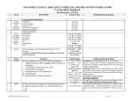 CHRONIC DISEASE INDICATORS FOR PATIENTS WITH