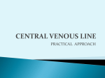 central venous line