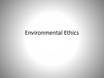 Environmental Ethics - Valhalla High School