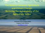 The Relation Between Agriculture and Climate Change: Reducing