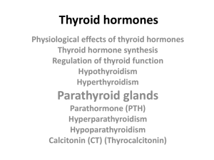 Thyroid hormones